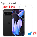 Fingerprint unlock Glass for Pixel 9 Pro 10 8A 9A 10A 7A 8 Pro Screen Protector Pixel 9 Pro XL Tempered Glass for Google Pixel 9