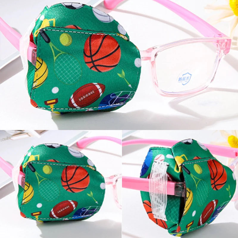1pcs Cute Kids Strabismus Treatment Vision Care Children Health Child Occlusion Medical Lazy Eye Patch Eyeshade