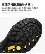RAN Cow Leather Hiking Boots Men For men Outdoor Sport Walking Sneakers trekking Snow Shoes women Climbing Mountain Hunting boot