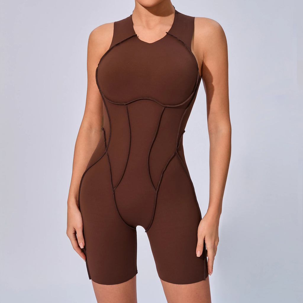 Sports Overalls Padding Sporty Jumpsuit Sportswear Woman Gym Clothing Suit for Fitness Women Bodysuit