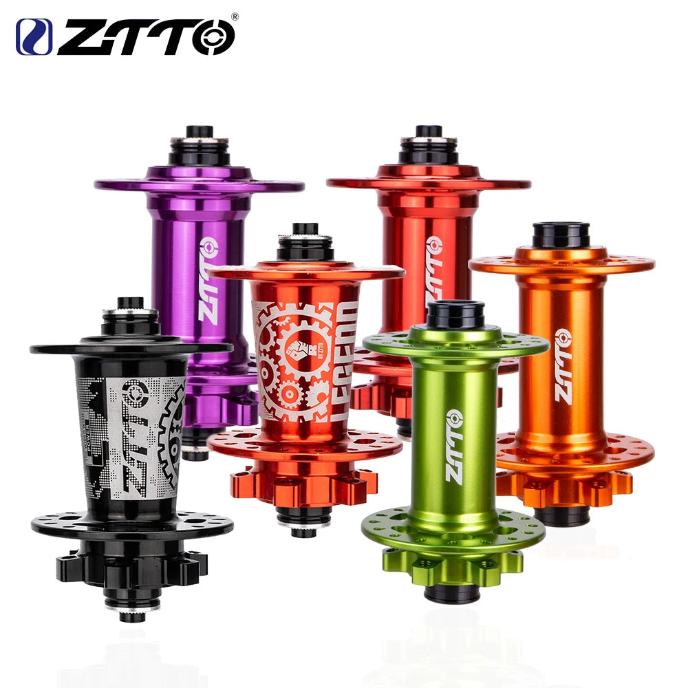 ZTTO MTB 32 Holes Disc Brake Hub Front Hub 6 Bolt Boost Hub 15x110 Thru Axle 15x100 32H Maza 9x100 QR Sealed Bearings