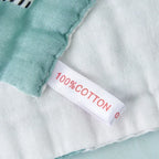 1pcs/5pcs Baby Face Towel Muslin 6 Layers Cotton Soft Baby Towels Handkerchief Bathing Feeding Face Washcloth Wipe Burp Cloth