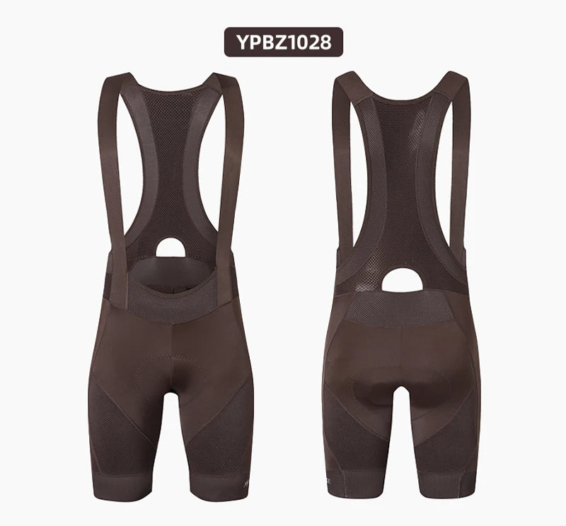 YKYWBIKE Men's Cycling Bib Shorts Road Bike Bibs Bicycle Tights Cycling MTB Bib Pants  with 6 Hours Padded Belgium Padding