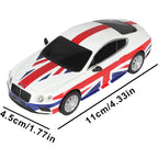 Analog Slot Car 1:43 Scale Continental GT Polestar SLS Romeo 8C WRC Rally R8 Police For Carrera Evolution Most 1 43 Tracks Cars