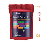 Multivitamin Patches - Packed with Vitamins & Minerals, Boosts Energy, Supports Immune System, Offers Antioxidant Benefits.