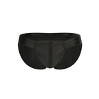 2026 fashion solid color men's three-dimensional triangle breathable sports low waist high elastic tight body