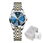 LIGE Elegant Ultrathin Nordic Simple Style Quartz Movement Women's Wristwatch Fashion Stainless Steel Bracelet Belt Woman Watch