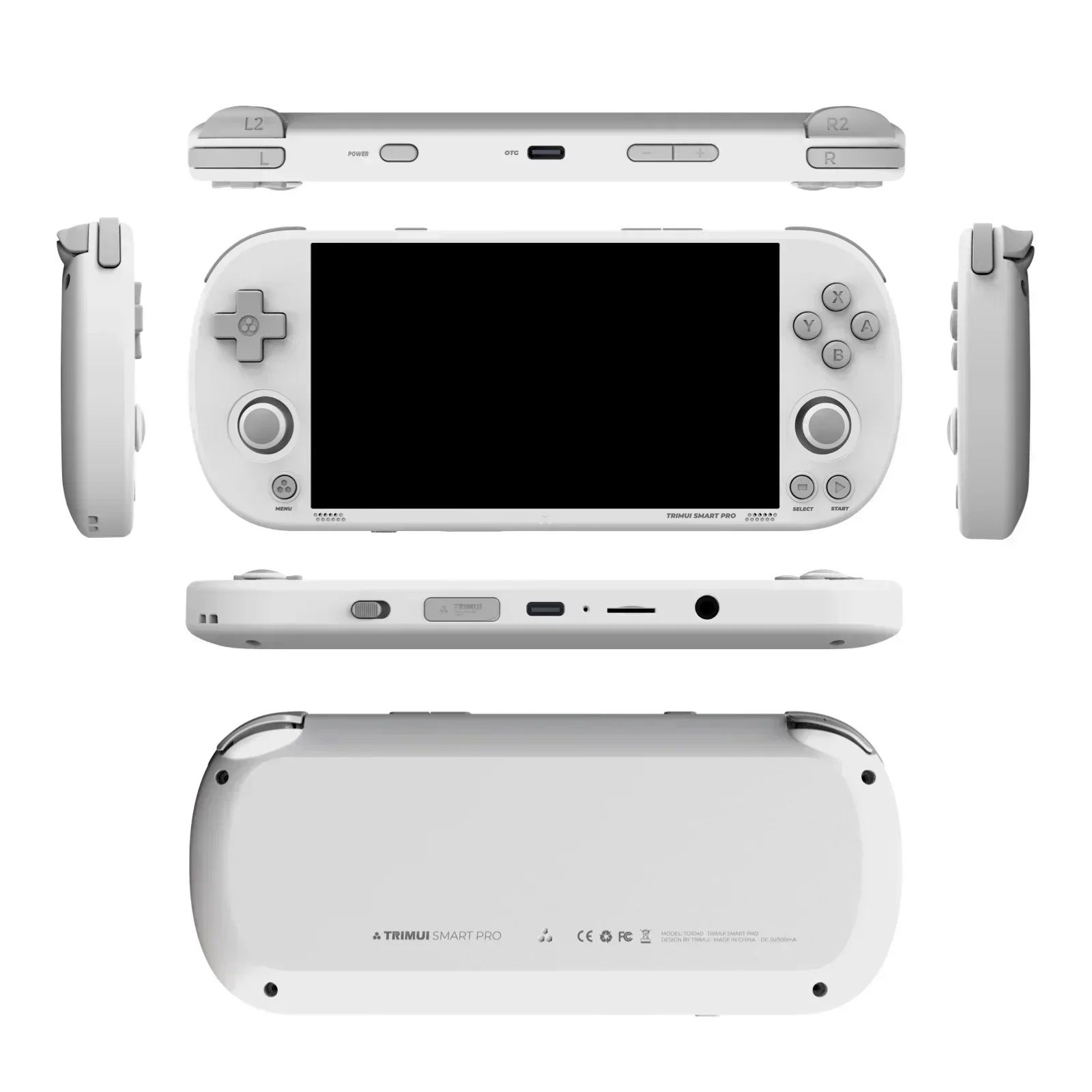 Trimui Smart Pro Handheld Game Console  4.96''IPS Screen Video Game Console Linux SystemRetro Video Game Consoles Birthday Gifts