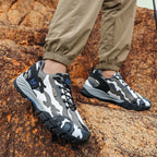 Men Casual Shoes Summer Outdoor Sneakers Women Footwear Trainer Camouflage Shoe Anti Slip Wear-Resistant Hiking Footwear
