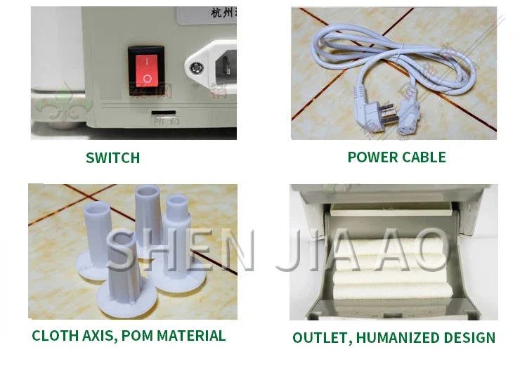 220V 50/60Hz Hot Cold Wipes Machine Towel Wet Wipes Heater For Baby Business Hotel KTV Internet Cafes Foot Bath Universal 5-40°C
