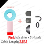 SenCiciMen Professinal Hair Dryer Negative Ion Blow Dryer Quick Dry Leafless Hairdryer Salon Home Constant Temperature Hair Care
