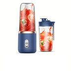 High-Speed Portable Juicer Cup, USB Rechargeable Blender with 6-Blade Head for Fresh Juice, Shakes & Travel
