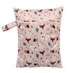 Waterproof Wet Bag Diper Bags Mummy Baby Maternity Packs Washable Zipper Diaper Caddy Organizer Dry Bag Travel Nappy Bag 30x40cm