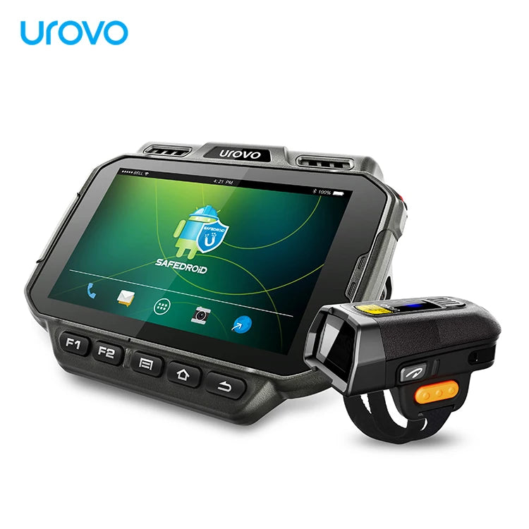 Urovo U2  Android 10 2GB RAM/16GB ROM Quad-core 2GHz 2D Barcode Scanner PDAS Wearable Devices Main image