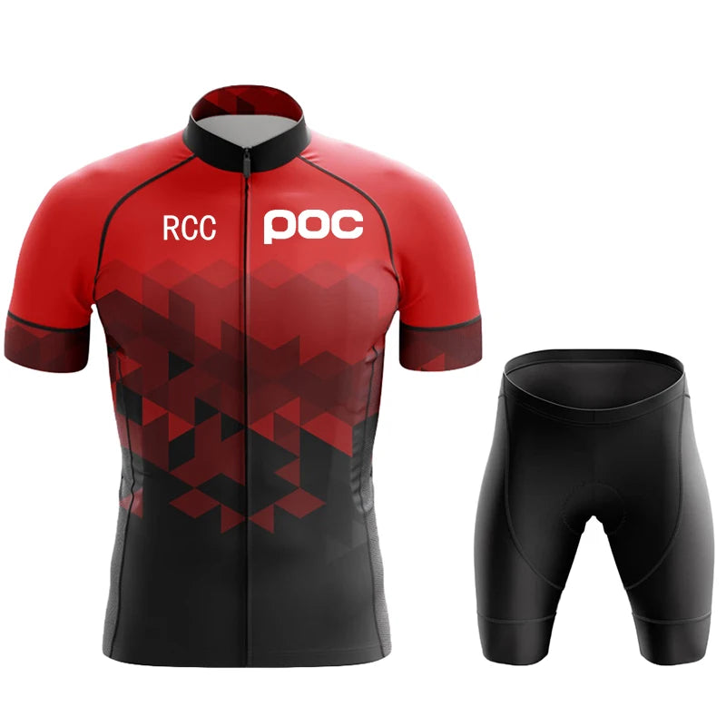 2025 Bike Shirts Summer Bicycle Clothing Men Road Bike Wear Racing Clothes Breathable Cycling Jersey Set Ropa Ciclismo Maillot