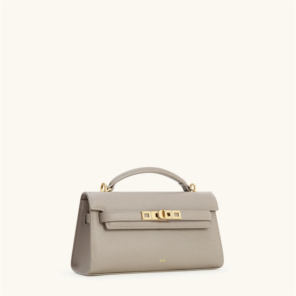 Luxury Leather and Woven Handbag with Vintage Metal Buckle, Elegant Short Handle, Stylish Women’s Tote for Evening & Daily Use