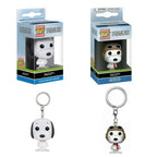 New Arrival FUNKO POP Pocket Keychains Peanuts Snoopy with hat new snoopy Keychain with box Action Figure Toys for Ornaments