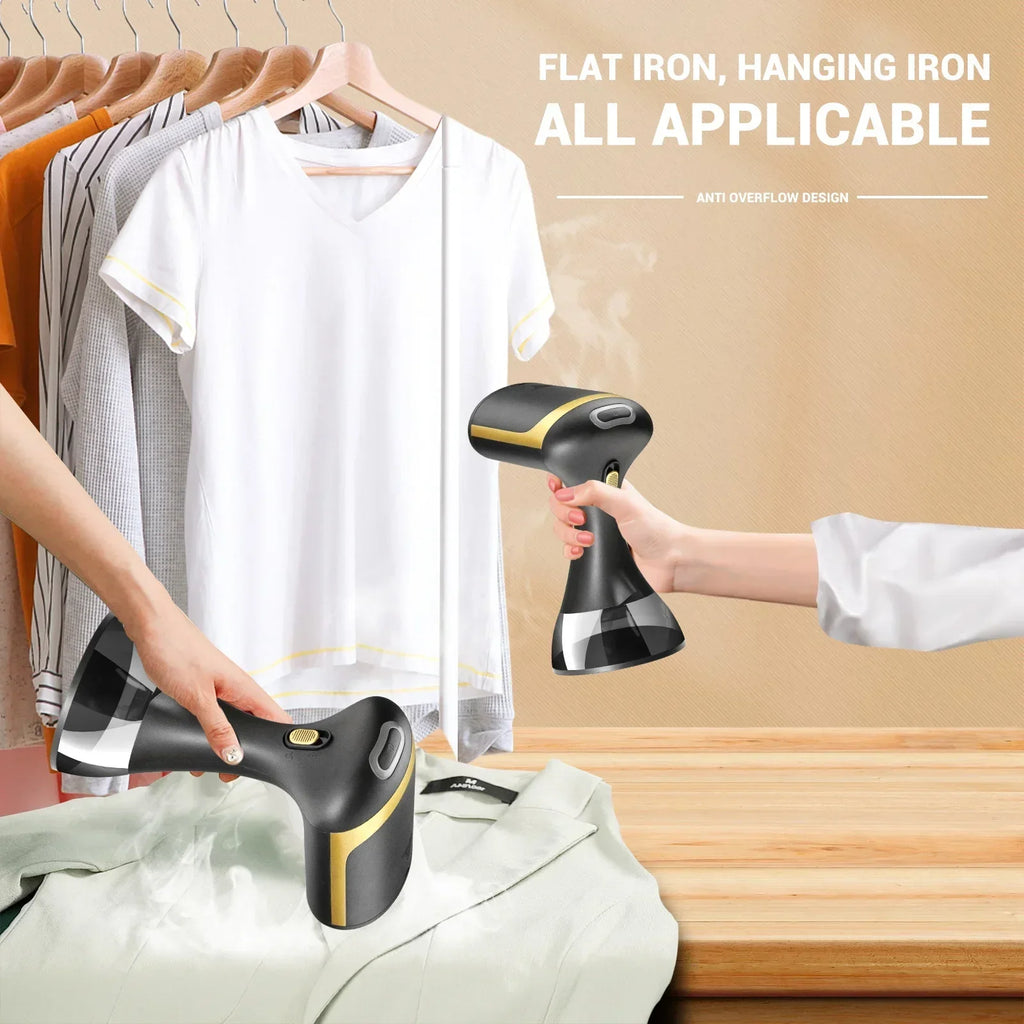 220V Handheld Garment Steamer 1300W Electric Household Fabric Steam Iron 350ml Portable Vertical Fast-Heat for Clothes Ironing