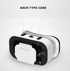 Shinecon VR Glasses 3D Headset Virtual Reality Device Helmet Goggles Lenses Mobile Smartphone Smart Phone Cell Realidade Viar VR