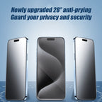 3-5 piece Set Of iPhone 17 16e 16 15 14 13 12 11 Pro Max XS XR Matte Screen Protector Tempered Glass Block Frosted Anti-Spy