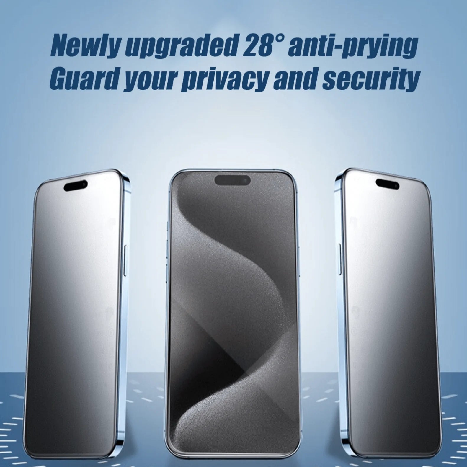 3-5 piece Set Of iPhone 17 16e 16 15 14 13 12 11 Pro Max XS XR Matte Screen Protector Tempered Glass Block Frosted Anti-Spy