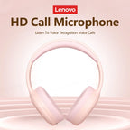 Choice Lenovo th30 wireless headphones Bluetooth earphone 5.0 foldable headset sport headphone game Fone Bluetooth earbuds