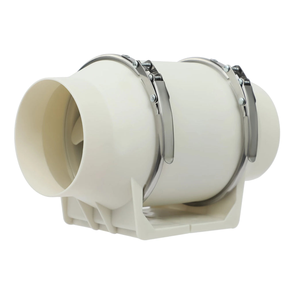 220V Duct Fan, Silent Inline Ventilation Exhaust Fan Air Ventilator for Kitchen/Bathroom/Bath, 2600rpm