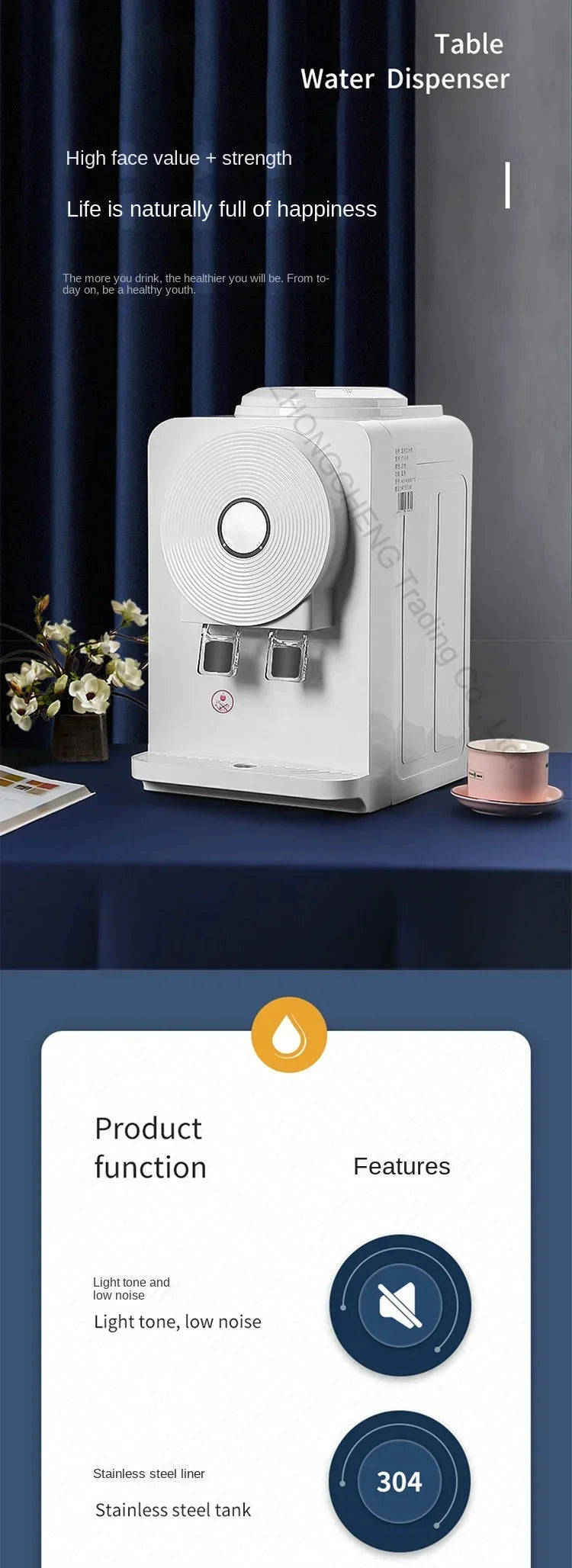 Desktop Water Dispenser Small Household Automatic Intelligent New Heating Mini Desktop Office Dormitory
