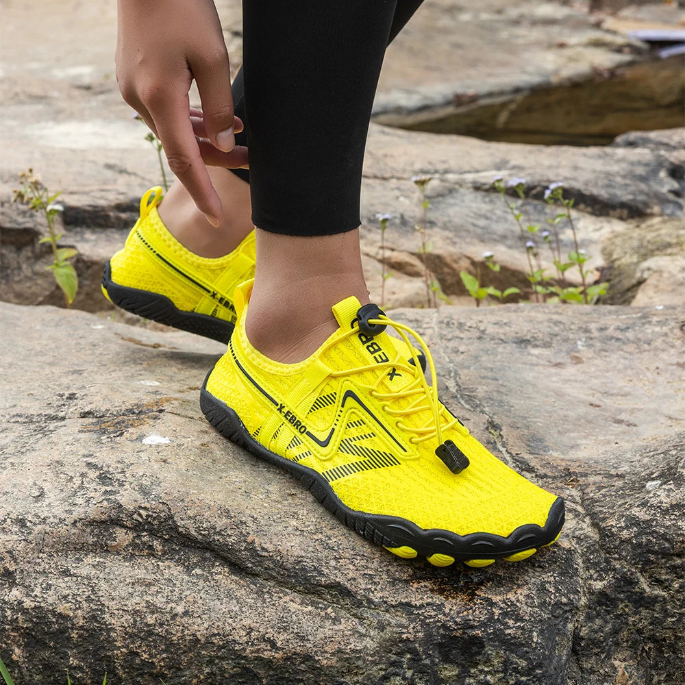 Oiaano Barefoot Man Black Shoes Woman Water Mesh Minimalist Sneakers Sport Aqua Beach Soft Sole Light Breathable Outdoor Hikking
