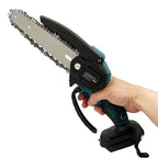 Makita 6 Inch Chain Saw Electric Saw 18V Handheld Portable Wood Logging Chain saw Garden Pruning Wood Power Tool