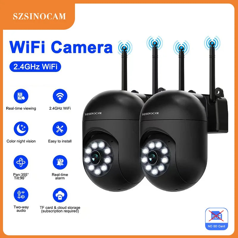 SZSINOCAM WIFI Camera Auto Tracking Two Way Audio PTZ Outdoor Wifi Surveillance Camera Security Protection Cameras Smart Home Main image