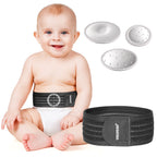 VELPEAU Baby Belly Hernia Belt with 3 Compression Pads, Umbilical Hernia Band Belly Button Abdominal Binder for Infant Newborn