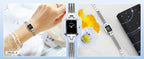 BERNY Square Women Wristwatch Luxury Fashion Quartz watches Minimalist Rectangle Mini Dial Stainless Steel Jewelry Women's Watch