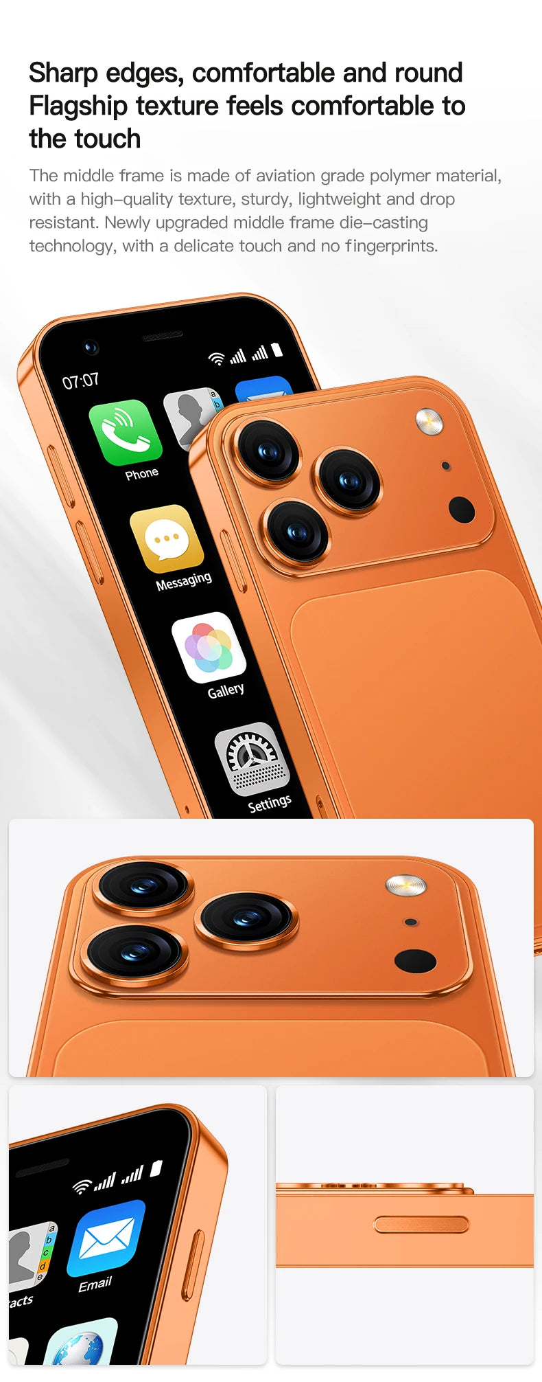 SERVO 18SE MINI 3G Pocket Smartphone Android System Google Play 16GB ROM 2MP Camera WiFi Super Small Smart Phones 2 SIM Standby