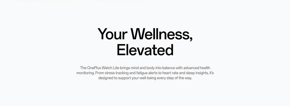 Global Version OnePlus Watch lite SmartWatch,1.46 inches Display,59g,10 Days of Reliable Power,Heart Rate,Blood Oxygen Monitorin