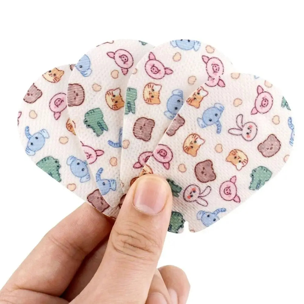 20Pcs Cartoon Pattern Kids Eye Patches Soft Skin-friendly Strabismus Treatment Patch Disposable Adhesive Vision Care Patch