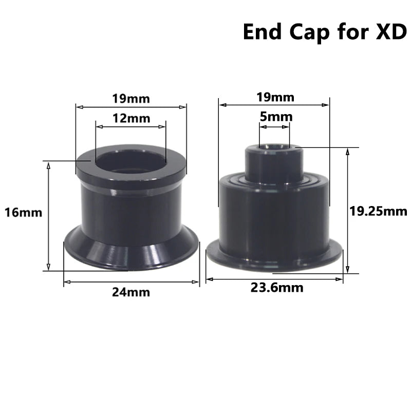 Bicycle Micro Spline Freehub MTB Road Bike Hubs Converters End Cap Adapter 11/12 Speed MS HG DT Hub Body Driver for XD DT240/350