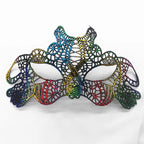 New Women Hollow Lace Face Mask Masquerade Sexy Cosplay Prom Party Props Costume Mask Nightclub Halloween Black Eye Mask