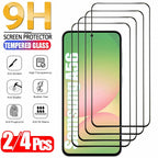 S26 S25 Ultra Protective Glass For Samsung Galaxy S25 S24 Ultra Screen Protector A17 A27 A37 A57 A56 A36 A26 A55 A54 A53 A15 A16 A35 Glass S21 S22 S23 Plus Pelicula Cristal Templado S24 FE Phone Front Film