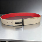 2026 Width 3.8cm Famous Brand Belt Men Top Quality Luxury Leather Belts for Men Strap Metal Belt Fashion Women's Belt jeans