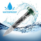 4/8X Solar Repeller Powered Ultrasonic Sonic Mouse Mole Pest Rodent Repellent Vibration Wave Yard Outdoor Garden Lawn Farm Field