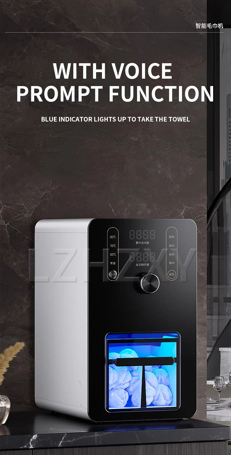 Commercial intelligent hot towel machine UV sterilization KTV hotel club beauty salon dedicated towel disinfection machine