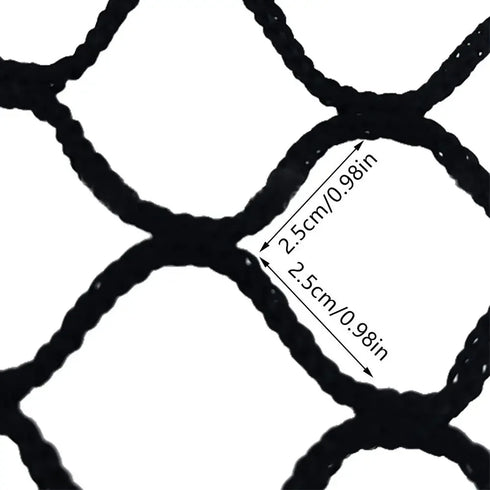 NEW Modern Golf Practice Barrier Net 10ftx10ft High Impact Ball Sports Netting Golf Exercise Net Driving Black for Tee Training