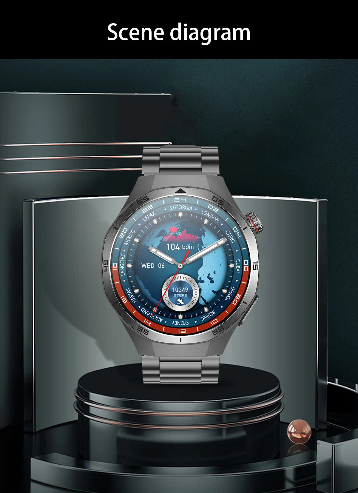 2026 New Nursing Grade ECG+PPG Smart Watch Health Analysis Blood pressure Lipids Uric acid Wireless HD Call Smartwatch Men Women