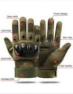 Motorcycle Camping Cycing Hiking Rock Climbing Tactical Gloves Touch Design Fitness Protection Sports Hunting Gloves