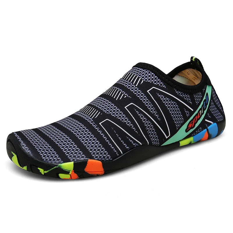 Aqua Shoes Quick Drying Beach Water Shoes Unisex Swimming Aqua Slippers Barefoot Surfing Upstream Sneakers Light Seaside Summer