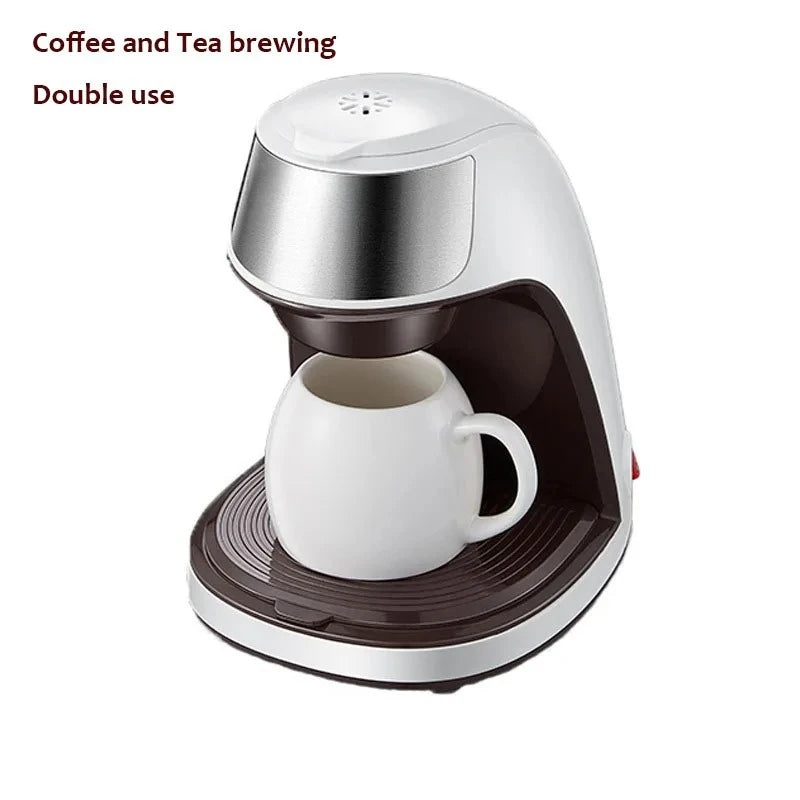 Home Drip Coffee Maker Multifunctional Coffee Tea Brewing Machine Small Office Americano Coffee Tea Maker