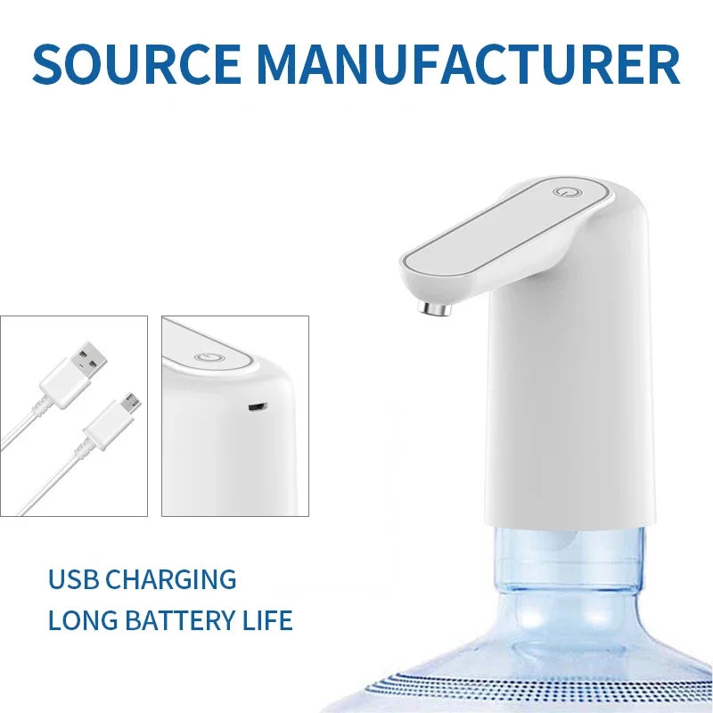 Water Dispenser automatic  Mini Barreled Water Electric Pump USB Charge Portable Water Dispenser Drink Dispenser