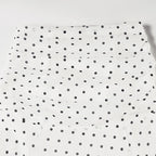 hirigin Polka Dot Floor-length Chiffon Skirt French Style Ruffled Mesh A-line Skirts Elegant Maxi Bottoms High Waist Streetwear