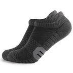 1 PAIRS Towel Bottom Hiking Socks Men Women Cotton Sock Short Running Sport Socks Breathable Deodorous Socks Plus Size EUR 35-50